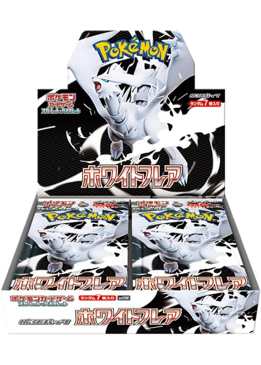 [Sealed] Pokemon Cards Game White Flare SV11W Booster Box w/Shrink Japanese
